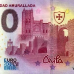 Ávila Ciudad Amurallada 2025-4 0 euro souvenir banknotes spain