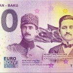 Azerbaijan – Baku 2019-1 0 euro souvenir banknote mehmet emin nuri pasa