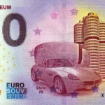 BMW Museum 2024-5 0 euro souvenir banknotes germany