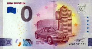 BMW Museum 2025-7 0 euro souvenir banknotes germany