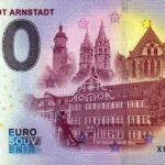 Bachstadt Arnstad 2024-1 0 euro souvenir banknotes germany