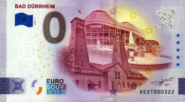 Bad Durrheim 2025-1 0 euro germany banknote