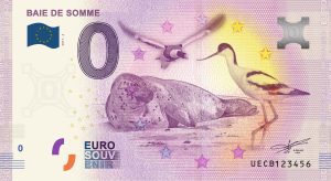 Baie de Somme 2017-2 zero euro souvenir bankovka 0€ banknotes