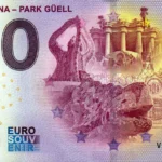 Barcelona – Park Guell 2025-1 0 euro souvenir banknotes spain