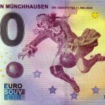 Baron von Münchhausen 2021-1 0 euro souvenir banknote germany