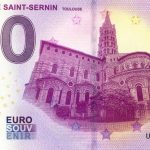 Basilique Saint-Sernin 2019-1 0 euro banknote billet france souvenir