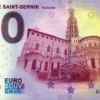 Basilique Saint-Sernin 2025-1 anniversary 0 euro souvenir banknotes france