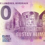Bassins de Lumiéres, Bordeaux 2020-1 0 euro souvenir banknote billet france
