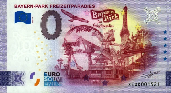Bayern-Park Freizeitparadies 2025-5 0 euro souvenir germany