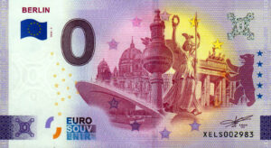 Berlin 2024-3 0 euro souvenir banknotes germany