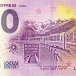 Bernina Express Tirano 2019-1 0 euro swizz schein souvenir banknote