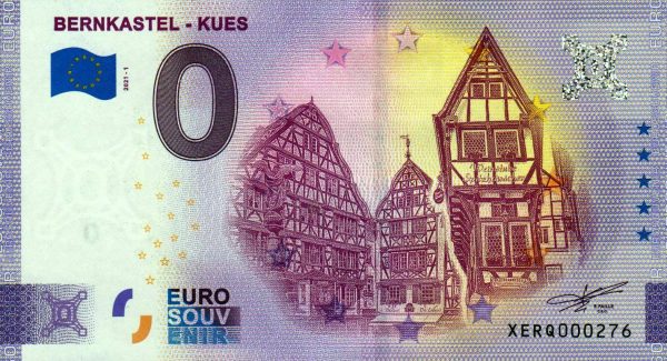 Bernkastel – Kues 2021-1 0 euro souvenir banknotes germany