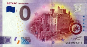 Beynac 2025-2 0 euro souvenir banknotes france