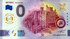Beynac 2025-2 0 euro souvenir france anniversary