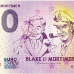 Blake et Mortimer 2018-5 zero euro schein 0 billet souvenir