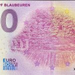 Blautopf Blaubeuren 2023-3 0 euro souvenir banknotes germany