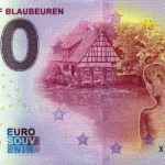 Blautopf Blaubeuren 2024-2 0 euro souvenir banknotes germany