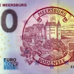 Bodensee Meersburg 2024-9 0 euro souvenir banknotes germany