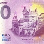 Bojnický zámok 2023-4 0 euro souvenir bankovka slovensko