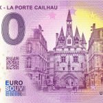 Bordeaux – La Porte Cailhau 2021-3 0 euro souvenir banknotes france