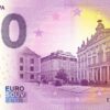 Bratislava 2025-13 0 euro souvenir bankovka slovensko