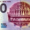 Broadway – New York 2024-1 0 euro souvenir banknotes USA