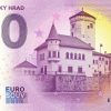 Budatínsky hrad 2022-1 0 euro souvenir bankovka slovensko