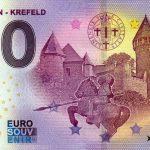 Burg Linn – Krefeld 2021-1 0 euro souvenir schein banknote germany