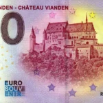Burg Vianden – Chateau Vianden 2025-1 0 euro souvenir banknotes luxembourg