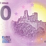 Čachtický hrad 2023-2 0 euro souvenir bankovka slovensko