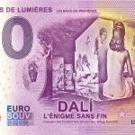 Carriéres de Lumiéres 2020-5 Anniversary 0 euro souvenir banknotes france