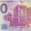 Carrières des Lumières 2025-10 MONET anniversary 0 euro souvenir banknotes france
