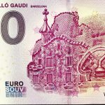 Casa Batlló Gaudi 2019-4 0 euro souvenir barcelona