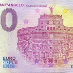 Castel Sant Angelo 2021-1 0 euro souvenir banknotes italy