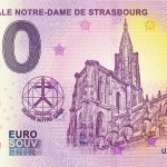 Cathédrale Notre-Dame de Strasbourg 0 euro souvenir banknotes billet