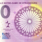Cathédrale Notre-Dame de Strasbourg 2021-1 0 euro banknote souvenir schein france