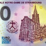 Cathédrale Notre-Dame de Strasbourg 2022-2 0 euro souvenir banknotes france