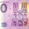 Cathédrale de Laon 2025-2 0 euro souvenir banknotes france