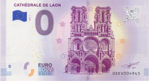 Cathédrale de Laon 2018-1 0 euro