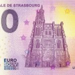 Cathédrale de Strasbourg 2018-2 0 euro souvenir banknote 0 e schein