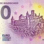 Chateau de Bourscheid 2019-1 0 euro souvenir schein luxembourg banknote