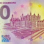Chateau de Chambord 2020-3 Anniversary 0 euro souvenir banknote france
