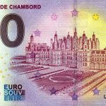 Chateau de Chambord 2022-3 0 euro souvenir banknotes france