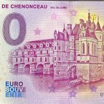 Chateau de Chenonceau 2023-3 0 euro banknote france