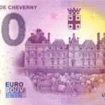 Chateau de Cheverny 2022-3 0 euro souvenir banknotes france