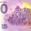 Chateau de Joux 2024-3 0 euro souvenir banknotes france