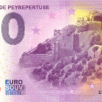 Chateau de Peyrepertuse 2024-1 0 euro souvenir banknotes france