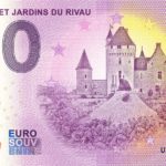 Chateau et Jardins du Rivau 2022-1 0 euro souvenir france banknotes