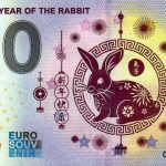 Chinese Year of the Rabbit 2023-1 0 euro souvenir chinesse banknotes cnat