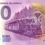Čiernohronská železnica 2023-2 0 euro souvenir bankovka slovensko
